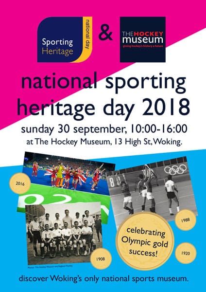 National Sporting Heritage Day poster