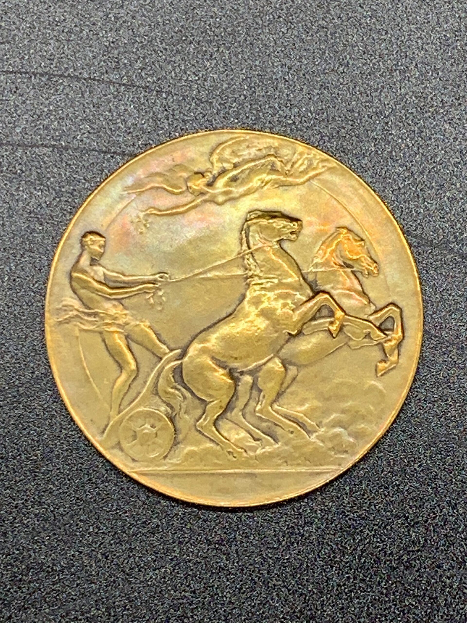 Participation medal Antwerp 1920 reverse