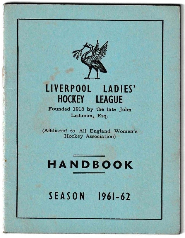 Liverpool Ladies Hockey League Hanbook 1961 62