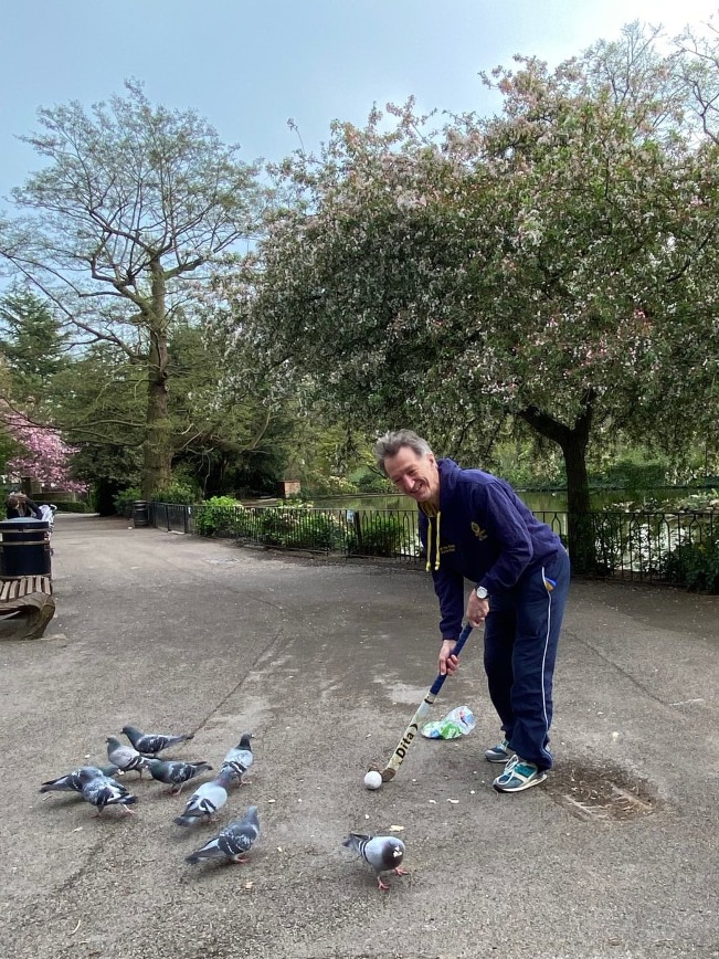 V1062 Easter 2020 in Nottm Arboretum pigeons Steve LeMottee