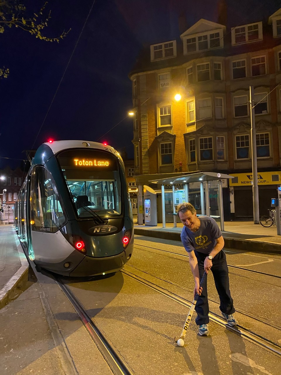 V1069 Easter 2020 in Nottm Tram Steve LeMottee