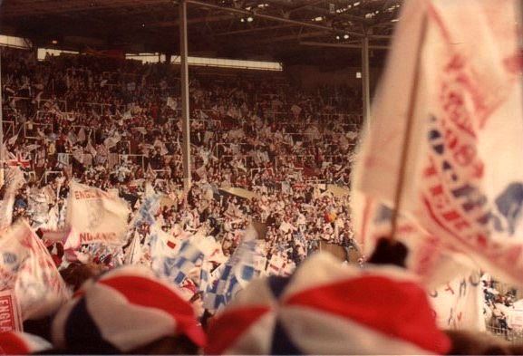 Wembley 1984 From the Crowd Eng V Ire 3