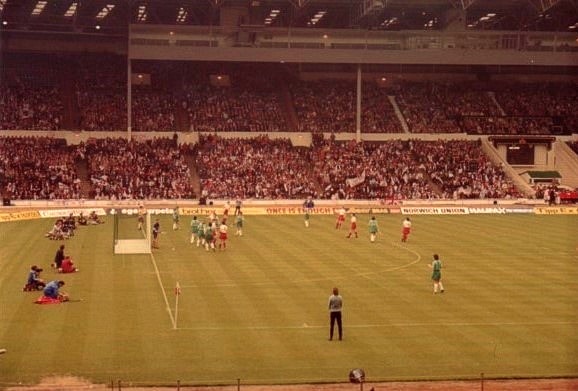 Wembley 1984 From the Crowd Eng V Ire 9