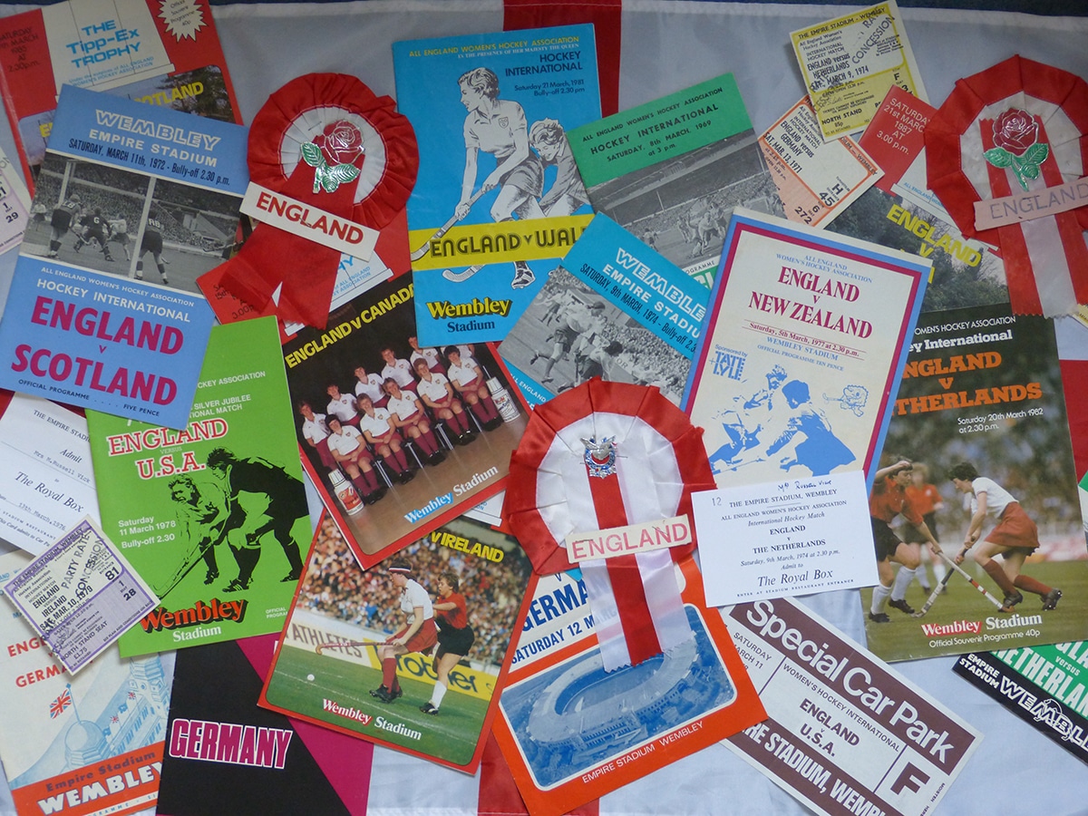 Wembley Programmes and Rossettes