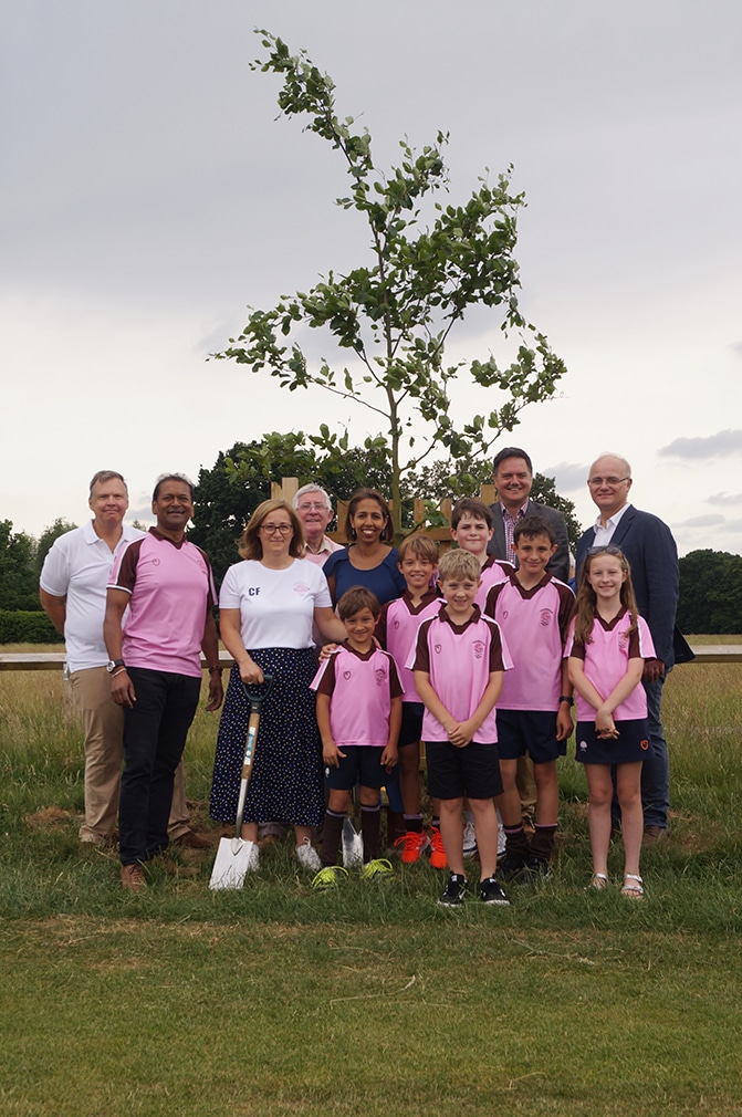 Tree Planting Ceremony with Munira Wilson MP 001