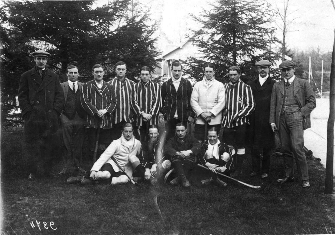 England mens team in Hamburg October 1912