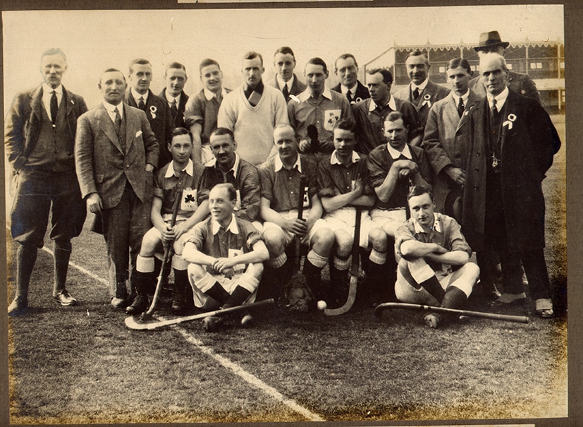 Ireland vs England Birmingham 1923 courtesy Irish Hockey Archive