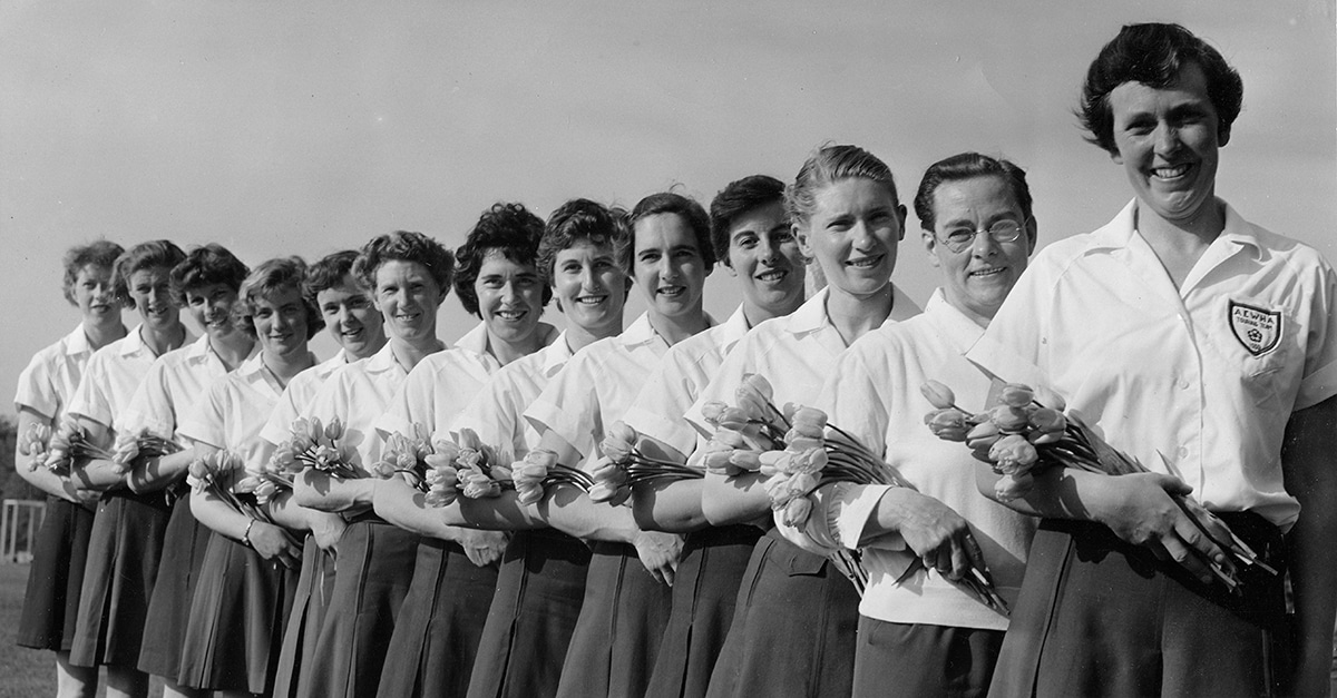 England touring team Amsterdam Tournament 1959