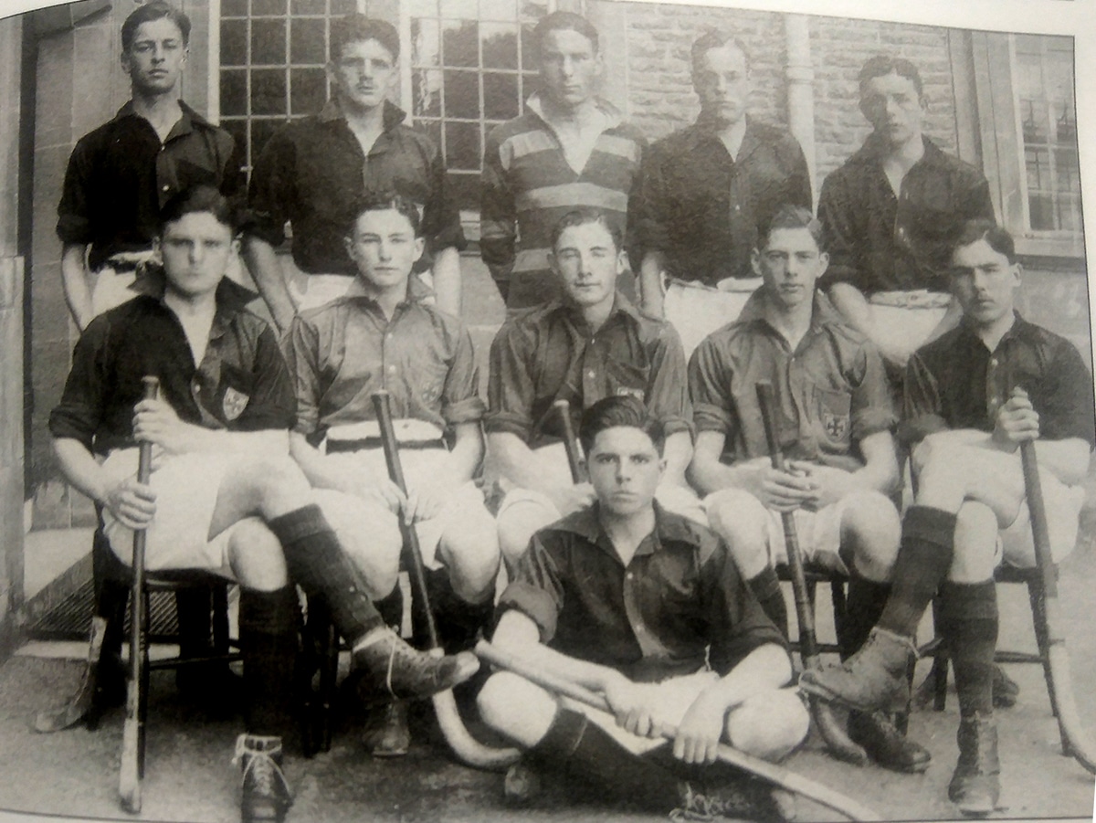 Maurice Turnbull Downside School hockey team 1922