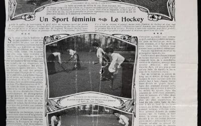 At Practice with a French Team in 1924