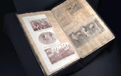 Preserving a family legacy: The George Eric Marthins scrapbook finds a new home