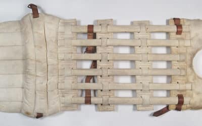 Object in Focus: A century-old leg-guard uncovers George G Bussey’s hockey legacy