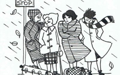 January chills with Mary Foxon’s hockey illustrations