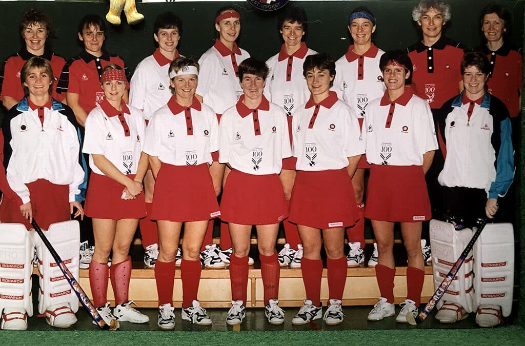 England win gold in Women’s European Nations Indoor Championships 1996
