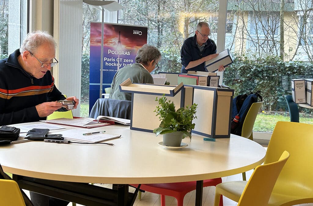 The hunt for England match records: The Hockey Museum visits the FIH in Lausanne