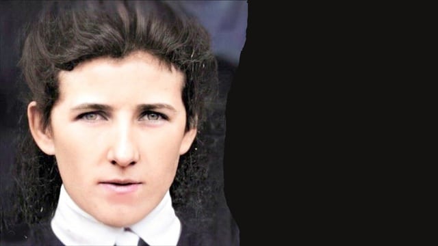 Profile photo of a young woman with short brown hair.