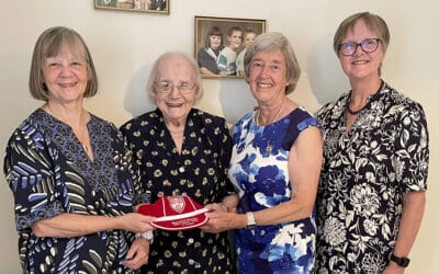 100 years young: inspirational hockey centenarian Marjorie Daniel receives England honours cap